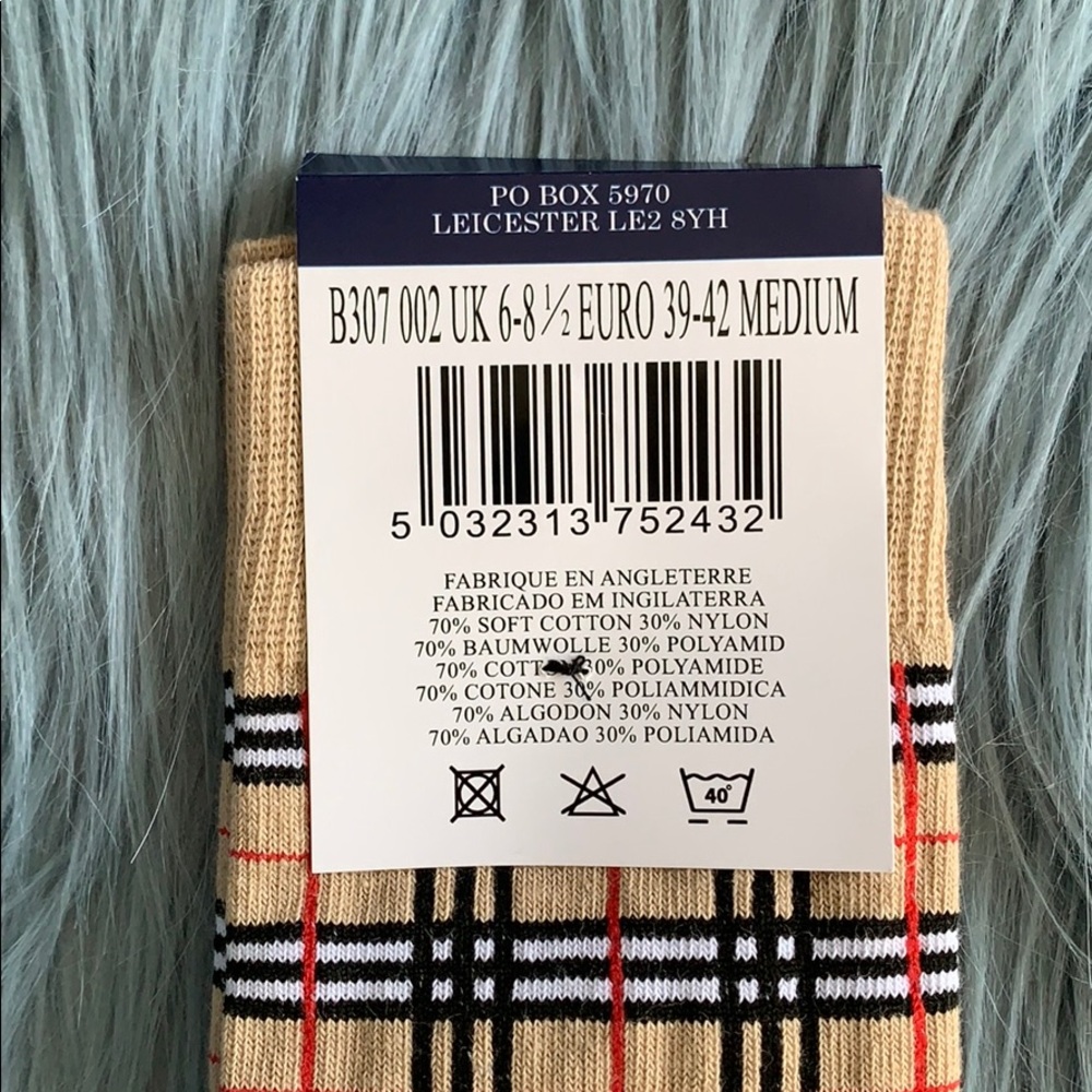 Burberry London Socks - Picture 3 of 4